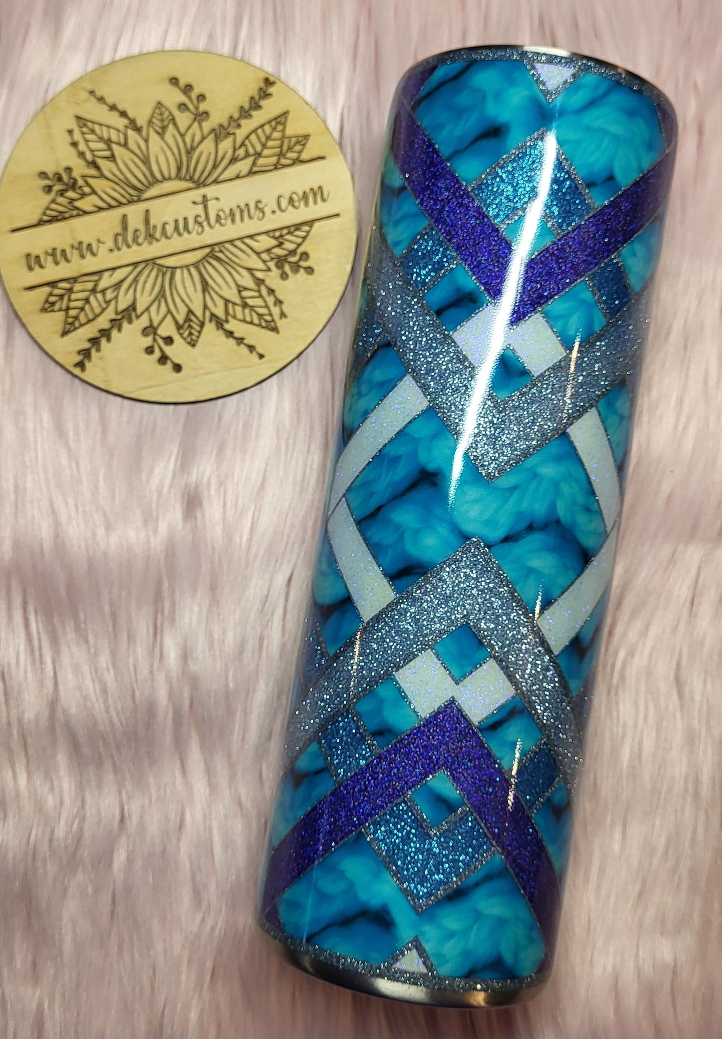 30oz SKINNY - RIBBONS (KNIT)