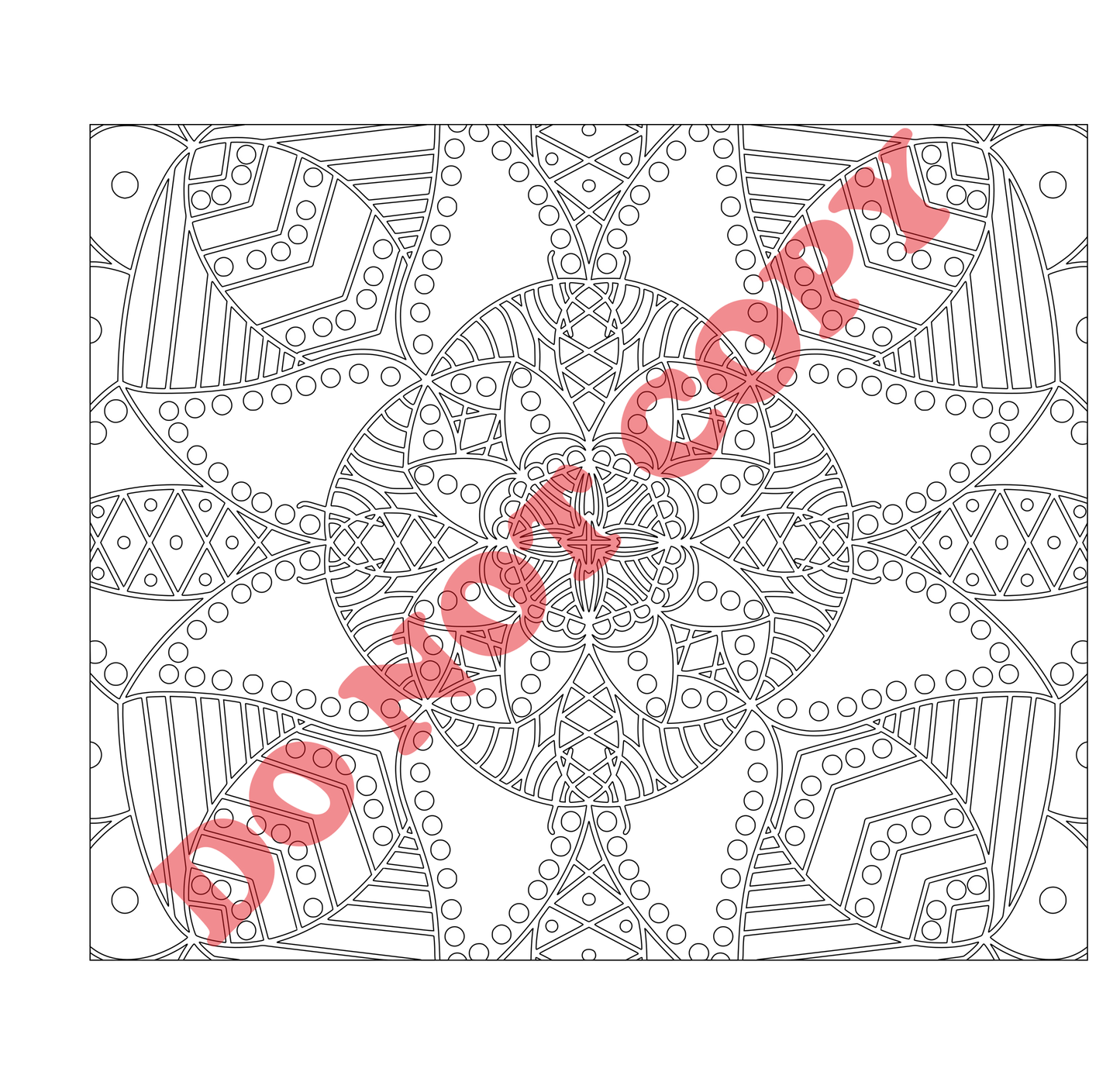 MANDALA TUMBLER TEMPLATE BUNDLE
