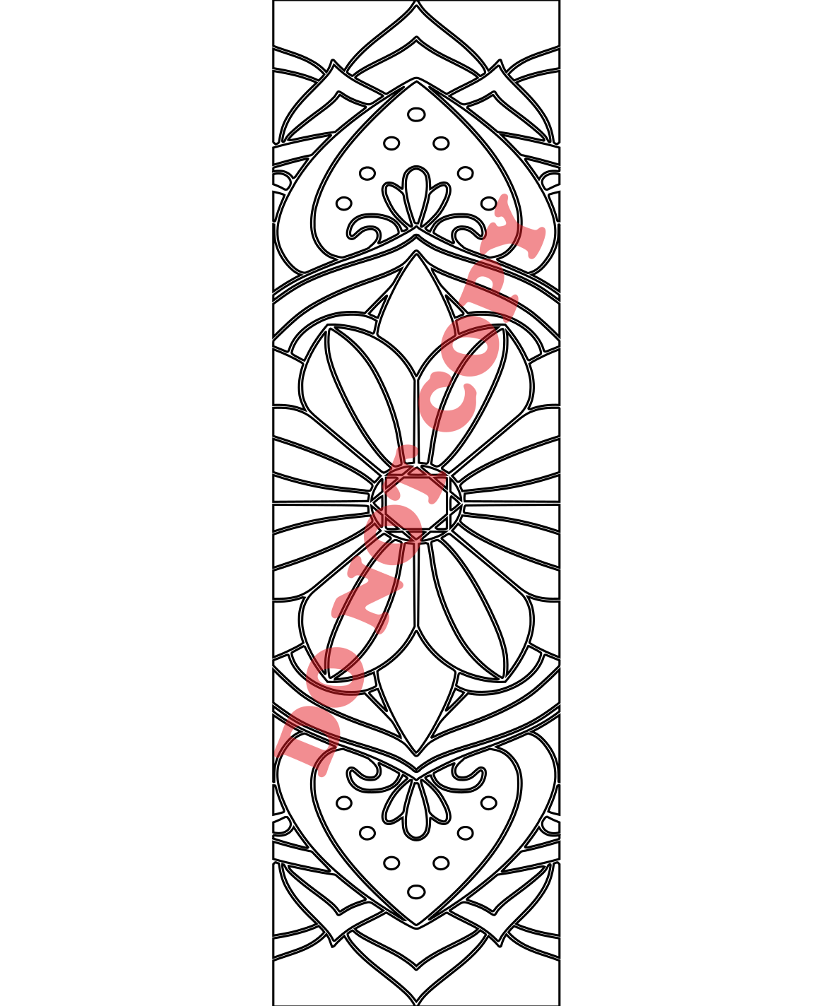 MANDALA 3 PEN TEMPLATE