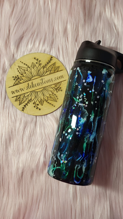 18oz Hydrosport Ink Swirl Tumbler - Ready to Ship