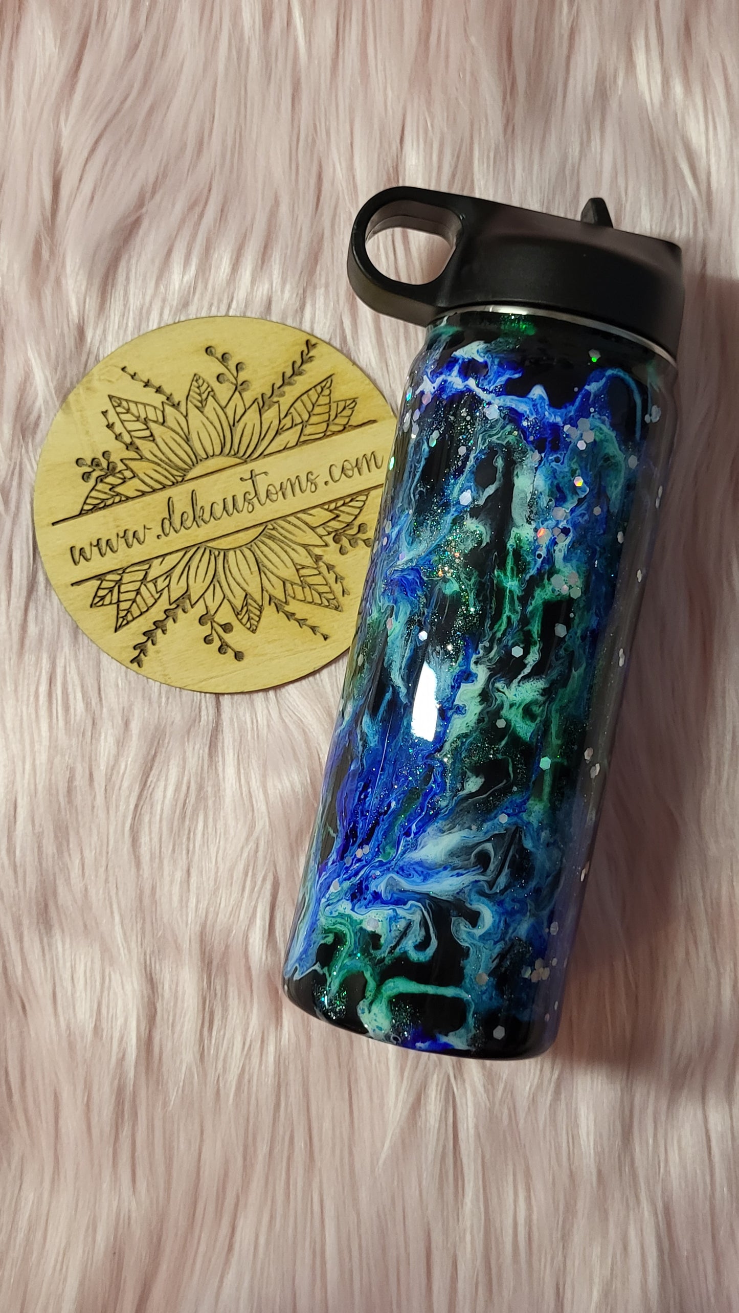 18oz Hydrosport Ink Swirl Tumbler - Ready to Ship