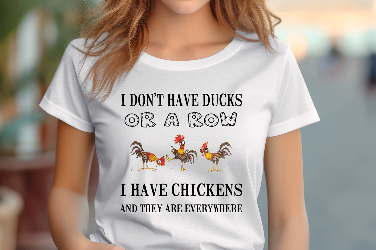 I DON'T HAVE DUCKS OR ROWS
