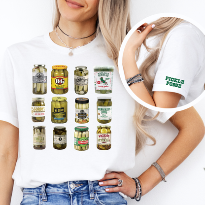 PICKLE POSSE - CREW NECK T-SHIRT