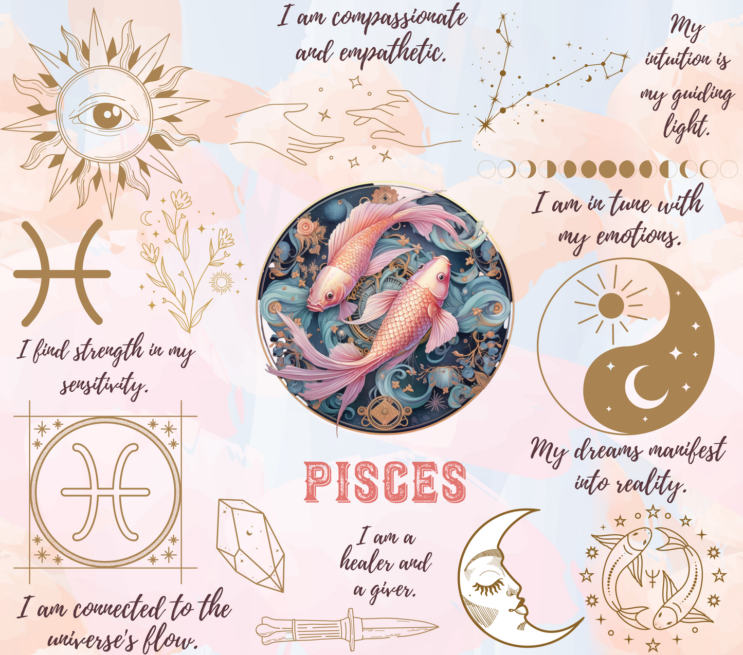SUBLIMATED TUMBLERS - DESIGN LIBRARY #2