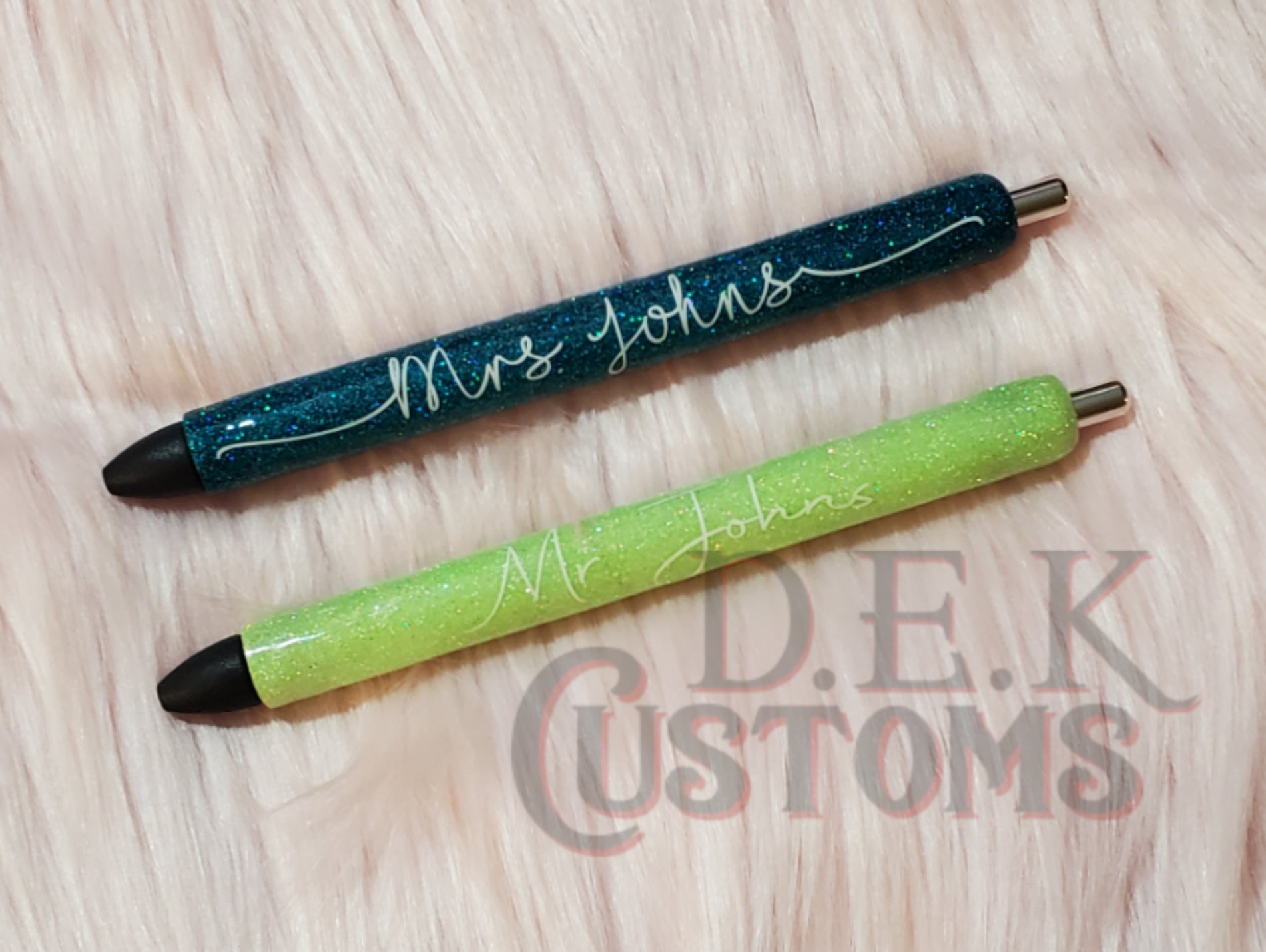 Rhinestoned Pens, Bling Ink Pens, Sparkle Pens, Glitter Pens